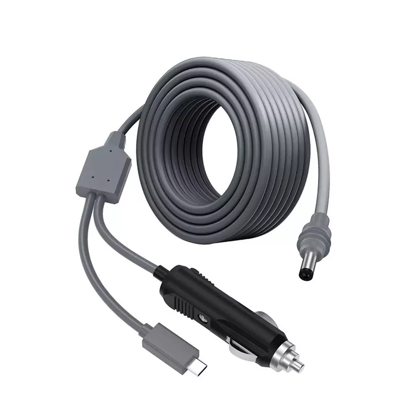 Kabel do ładowarki samochodowej 2 w 1 Starlink DC na USB-C