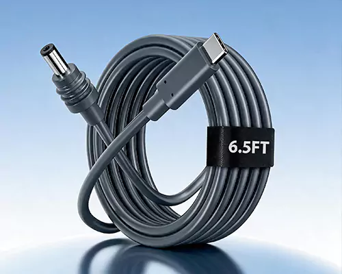 Kabel ładujący typu C do prądu stałego umożliwia podłączenie wielu urządzeń