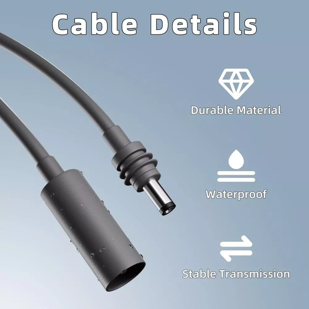 Starlink DC Male to Female Power Cable
