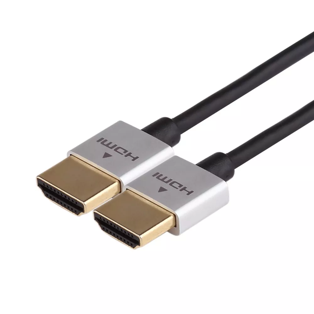 Smukły kabel HDMI do telewizorów ściennych AM do AM