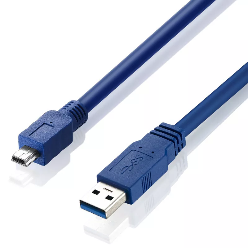 Kable USB 3.0 A męskie na Mini B